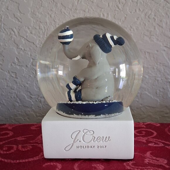 J. Crew Holiday 2017 Collectible Snow Globe - Picture 1 of 10